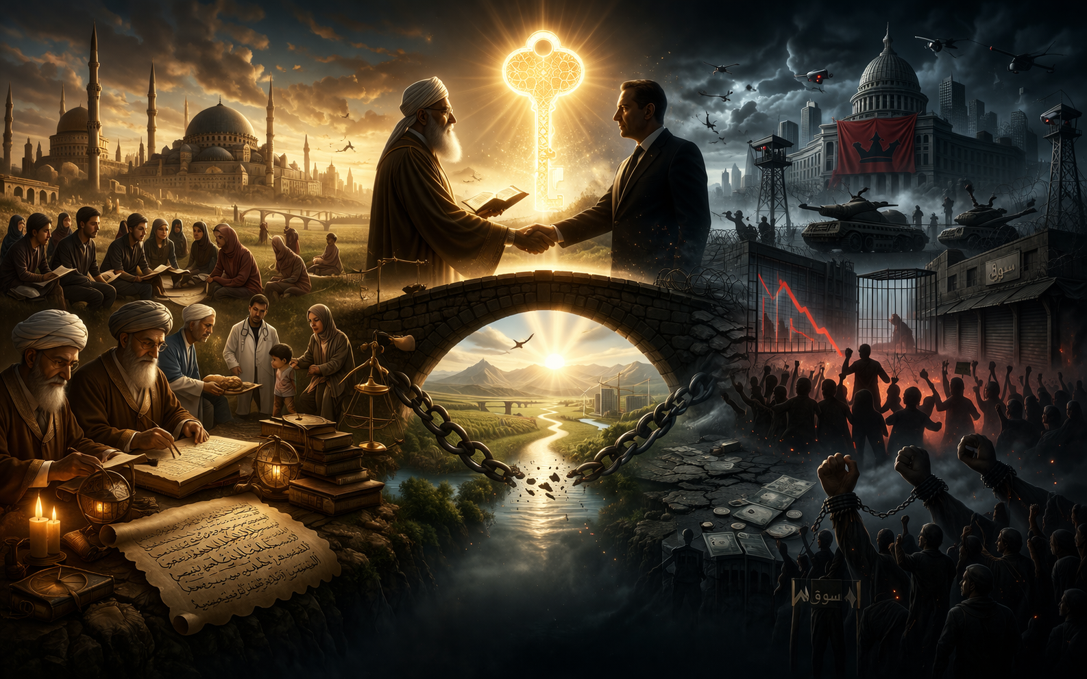 أخبار الفن – تحالف العلماء والدولة: مفتاح لفهم أزمة الاستبداد والتنمية عند المسلمين